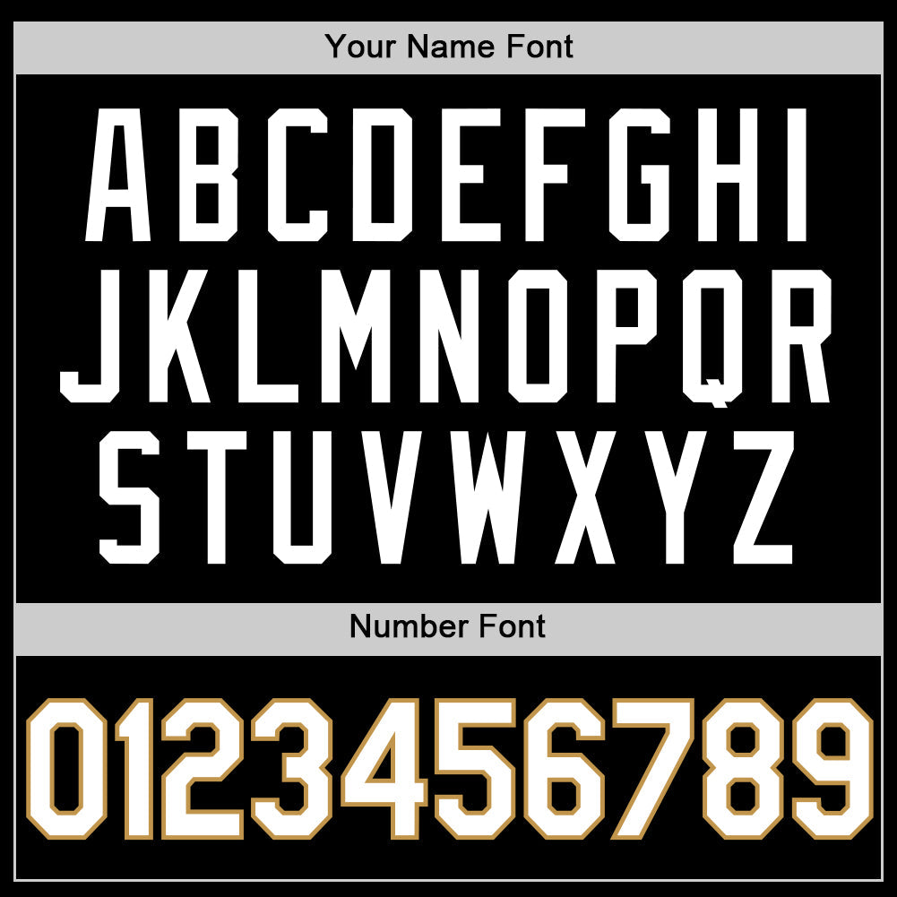 Custom Black White-Old Gold Authentic Basketball Jersey - Sky-Custom