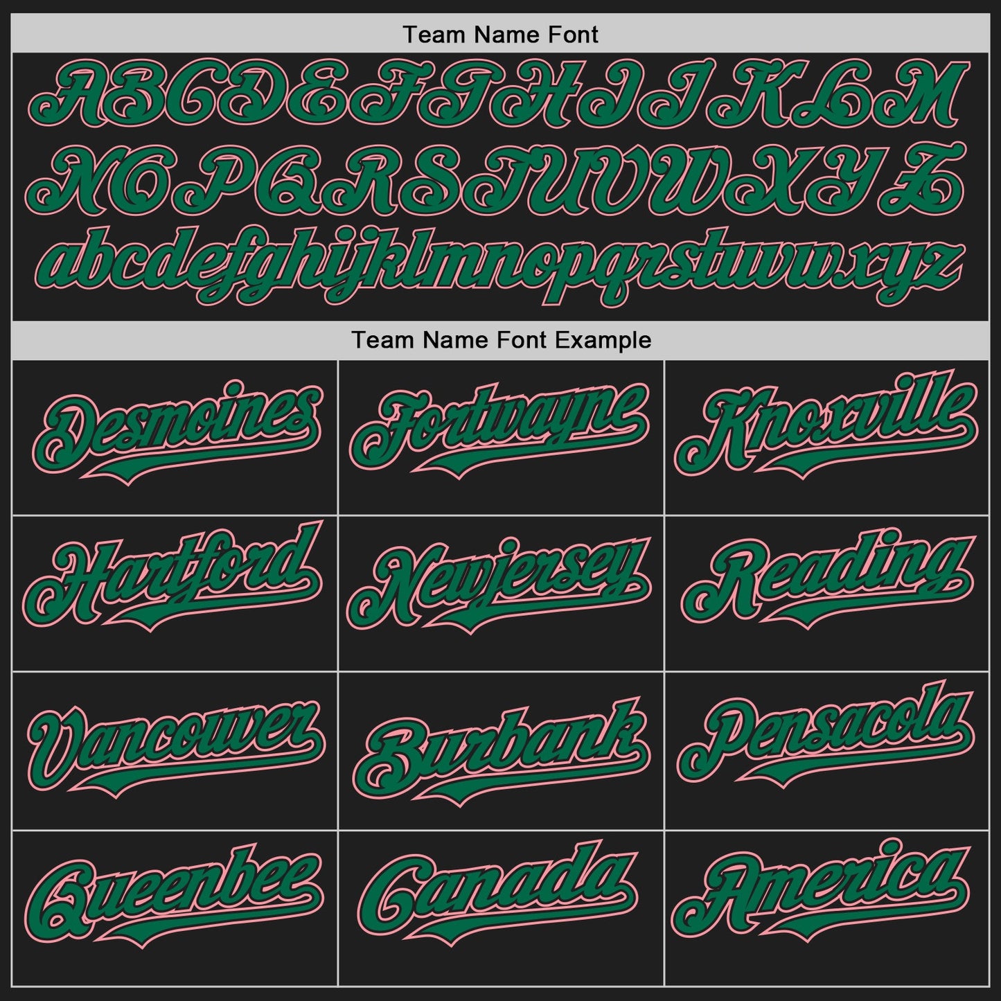 Custom Black Medium Pink-Kelly Green Authentic Baseball Jersey - Sky-Custom