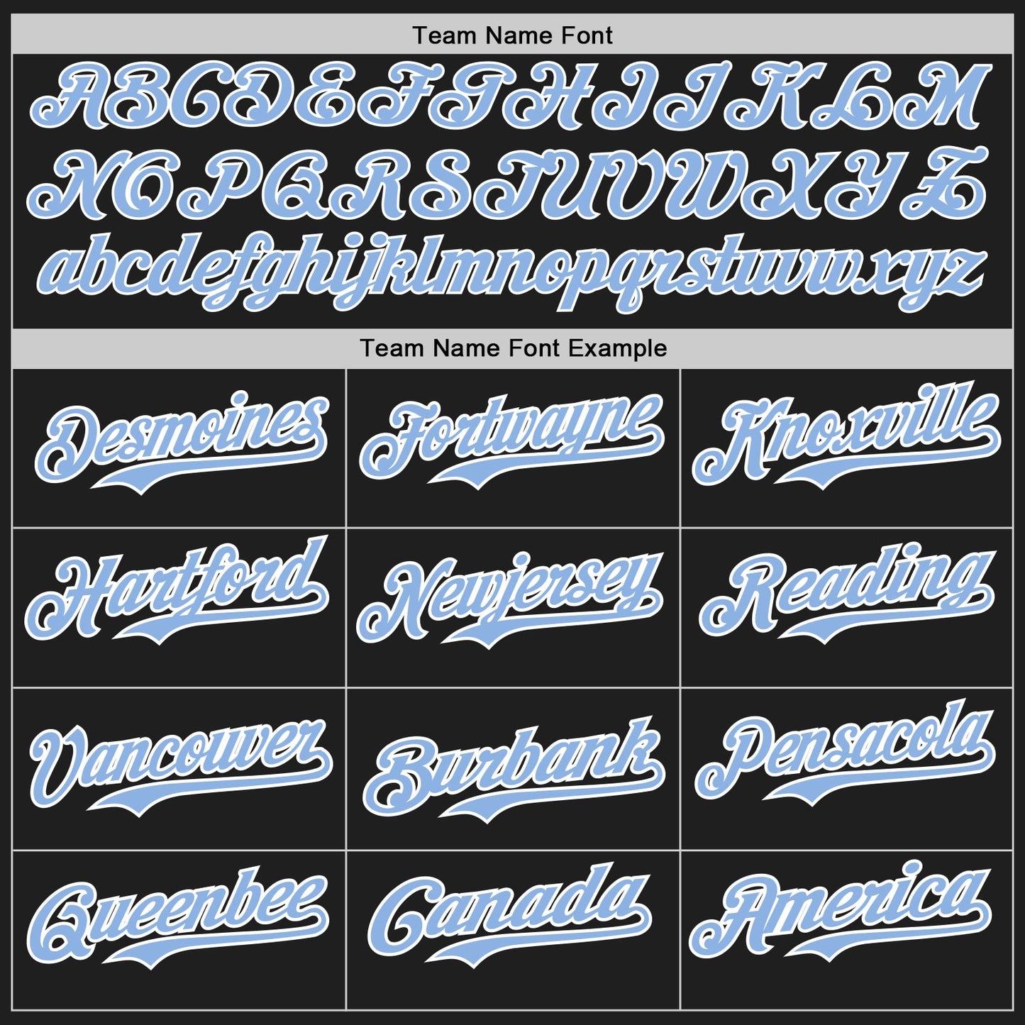 Custom Black Light Blue-White Authentic Baseball Jersey - Sky-Custom