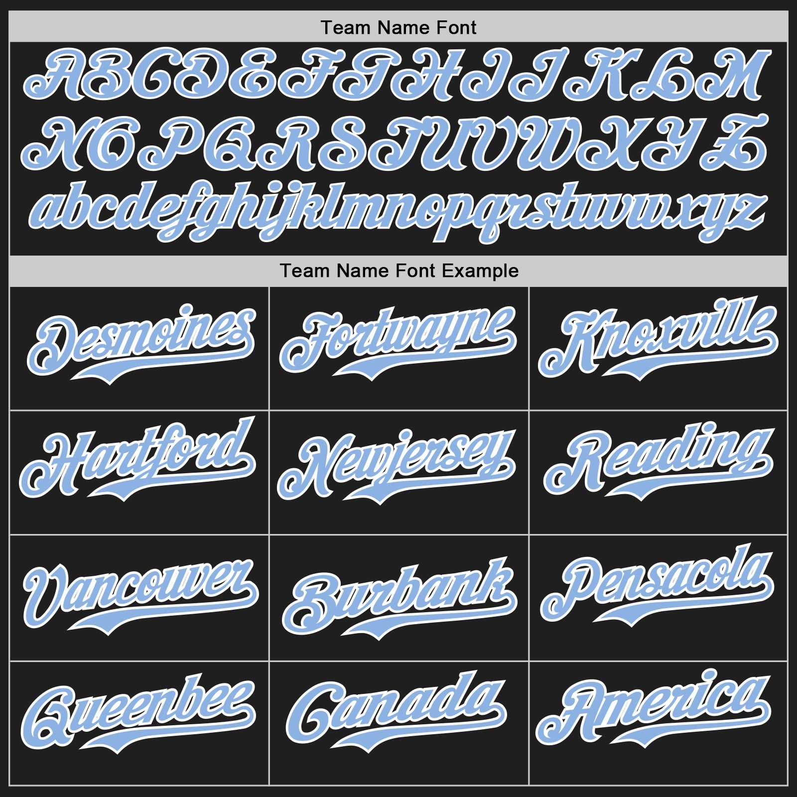Custom Black Light Blue-White Authentic Baseball Jersey - Sky-Custom