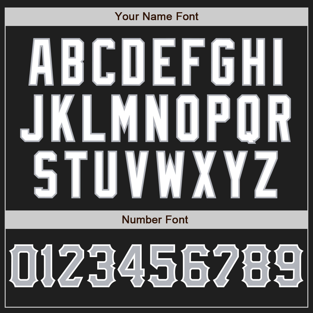 Custom Black Gray-White Authentic Baseball Jersey - Sky-Custom