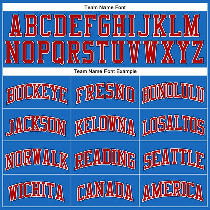 Custom Blue Red-Navy Authentic Throwback Basketball Jersey - Sky-Custom