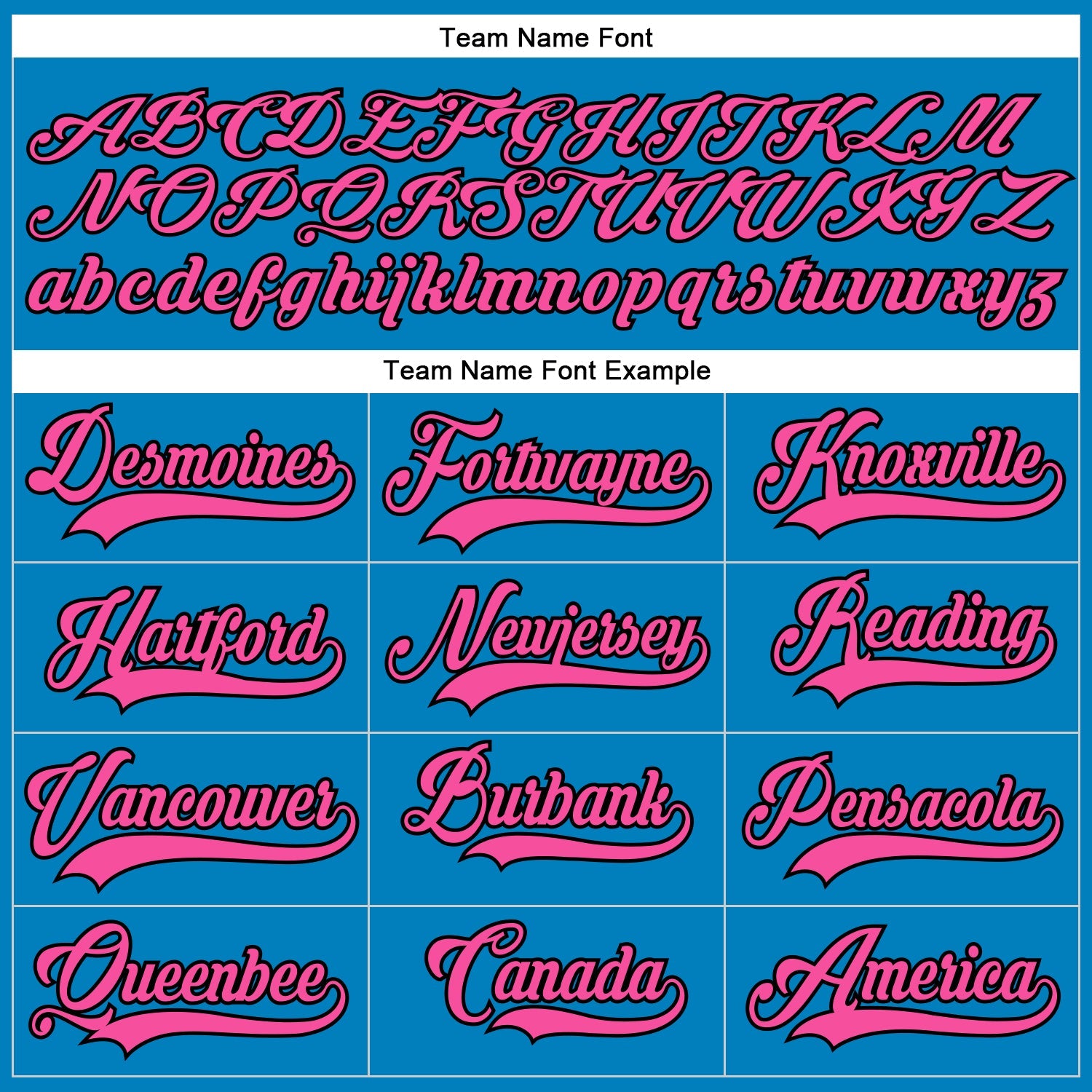 Custom Blue Pink-Black Hockey Lace Neck Jersey - Sky-Custom