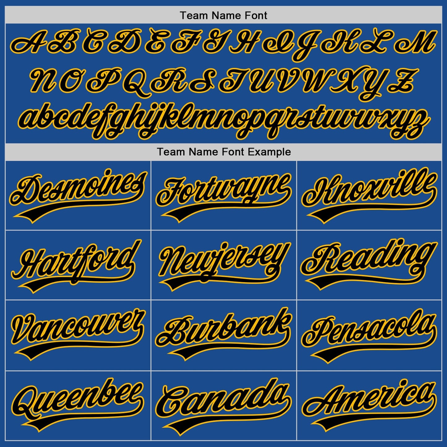Custom Blue Gold-Black Authentic Throwback Baseball Jersey - Sky-Custom