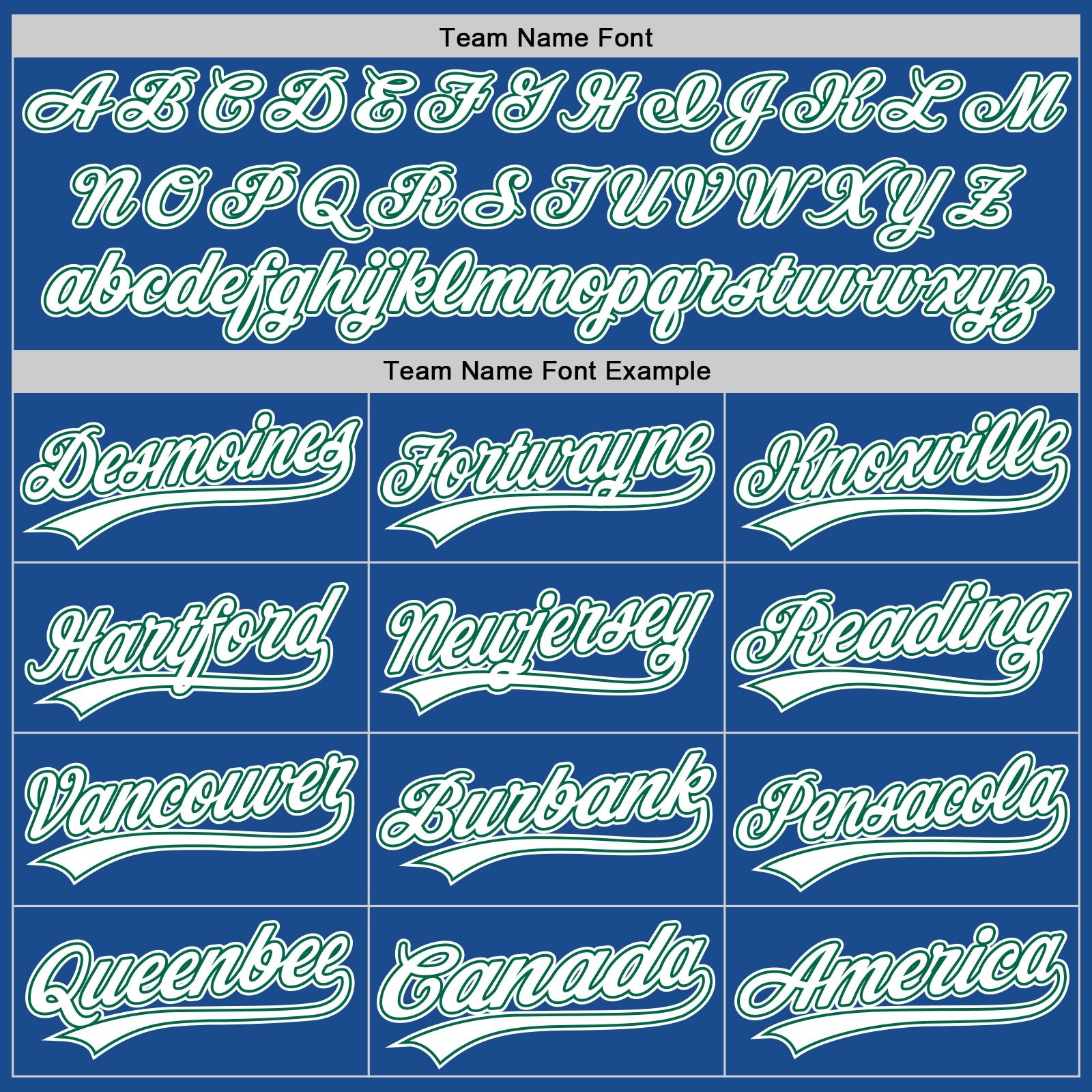 Custom Blue White-Kelly Green Authentic Throwback Baseball Jersey - Sky-Custom