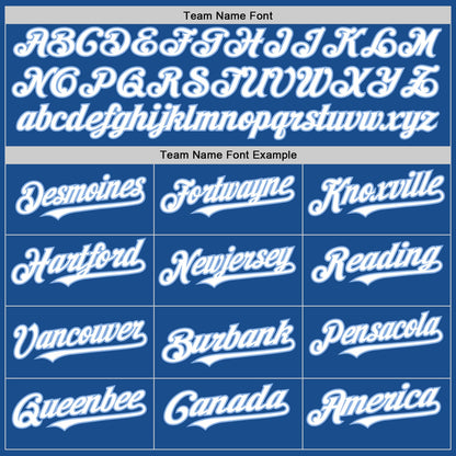 Custom Blue White-Light Blue Mesh Authentic Throwback Baseball Jersey - Sky-Custom