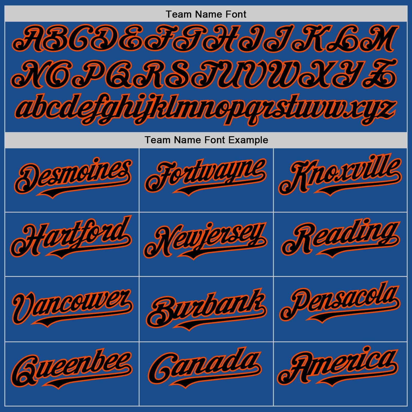 Custom Blue Black-Orange Mesh Authentic Throwback Baseball Jersey - Sky-Custom