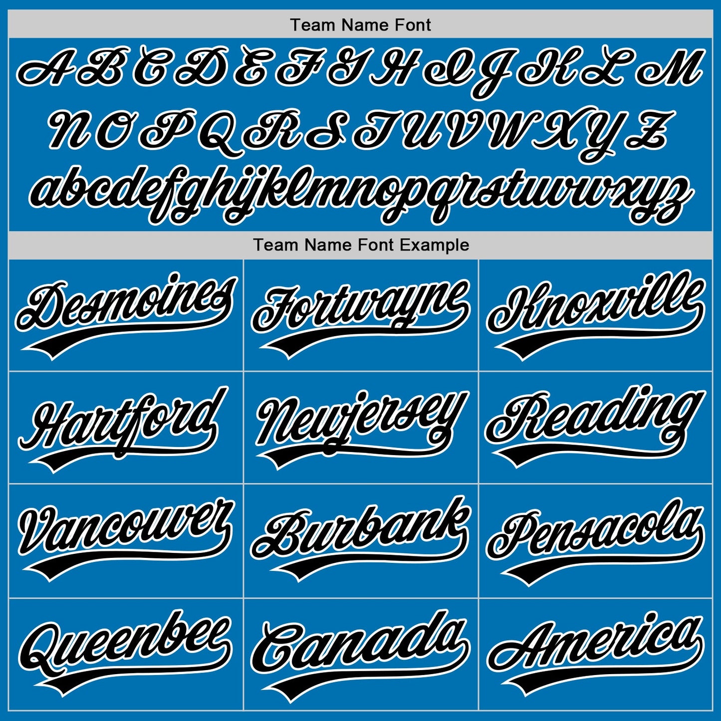 Custom Blue Black-White Authentic Baseball Jersey - Sky-Custom