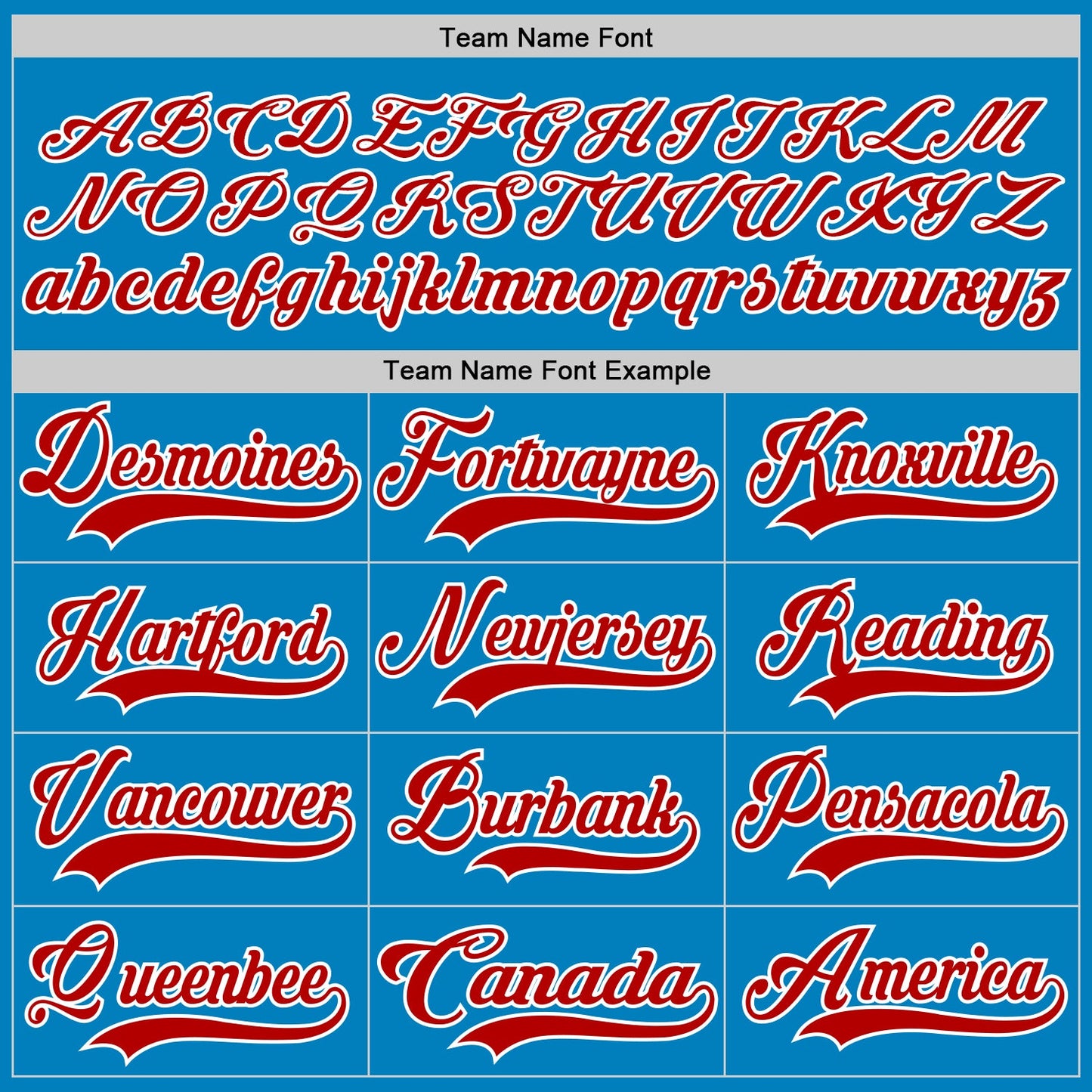Custom Blue Red-White Hockey Lace Neck Jersey - Sky-Custom