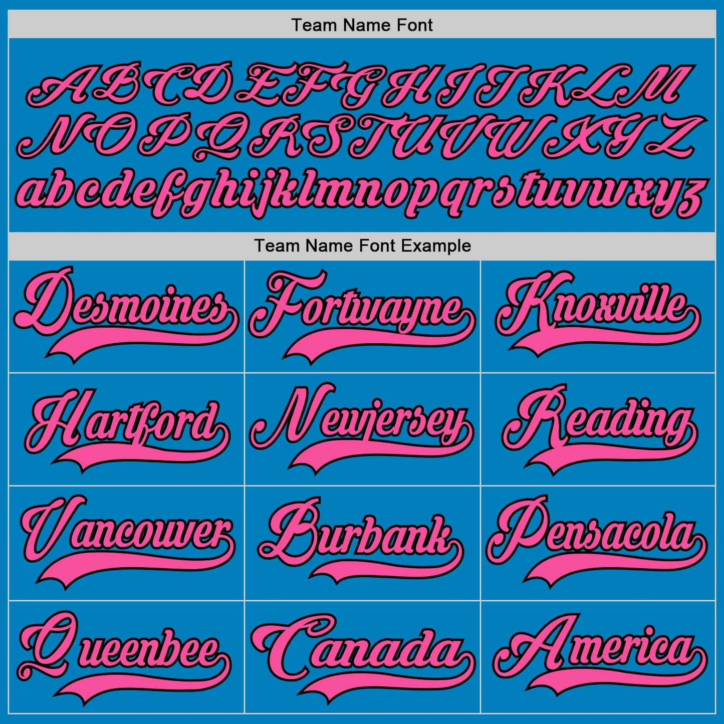 Custom Blue Pink-Black Hockey Lace Neck Jersey - Sky-Custom
