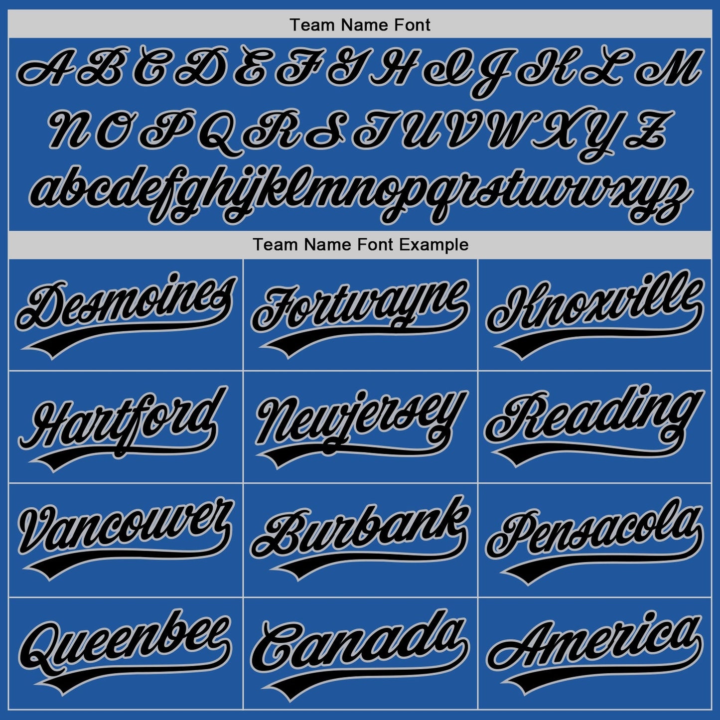 Custom Blue Black-Gray Authentic Throwback Baseball Jersey - Sky-Custom