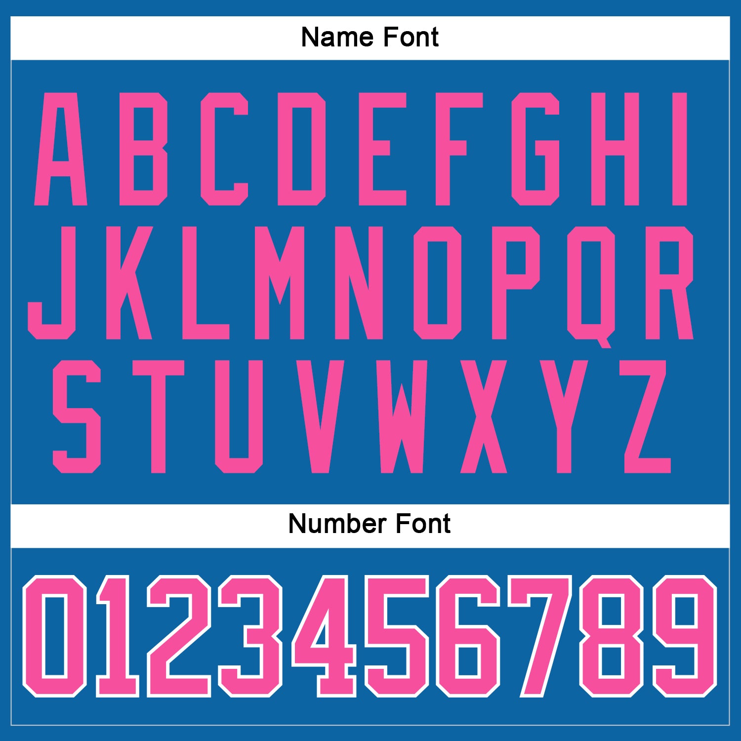 Custom Blue Pink-White Hockey Jersey - Sky-Custom