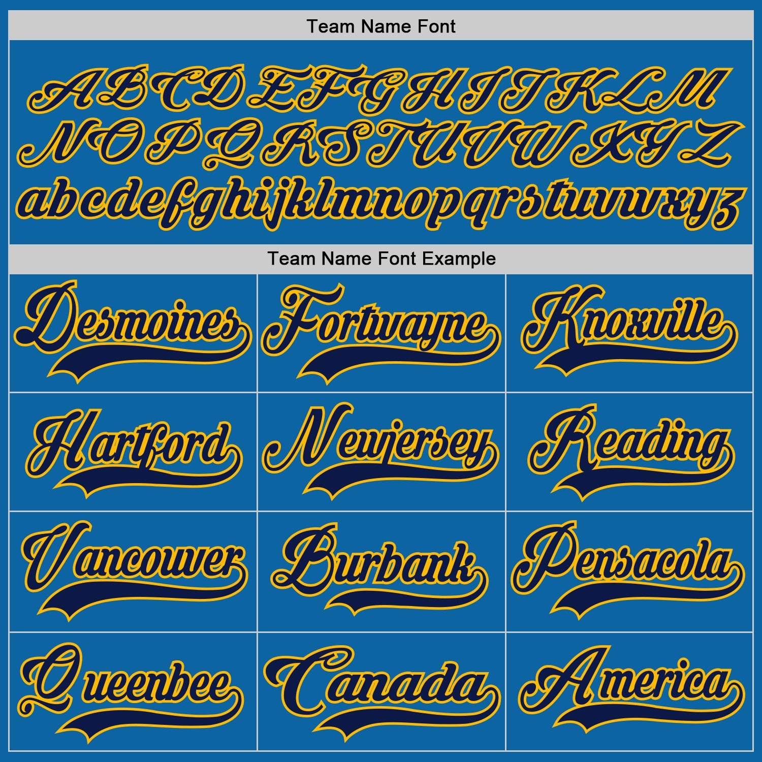 Custom Blue Navy-Gold Hockey Jersey - Sky-Custom