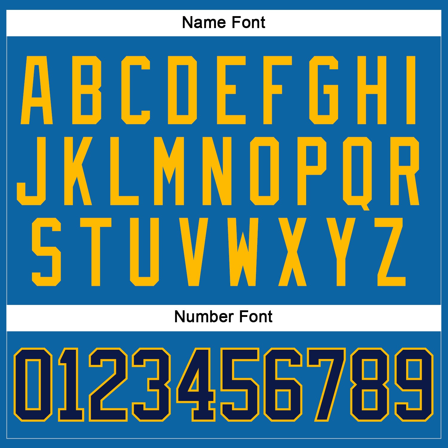 Custom Blue Navy-Gold Hockey Jersey - Sky-Custom