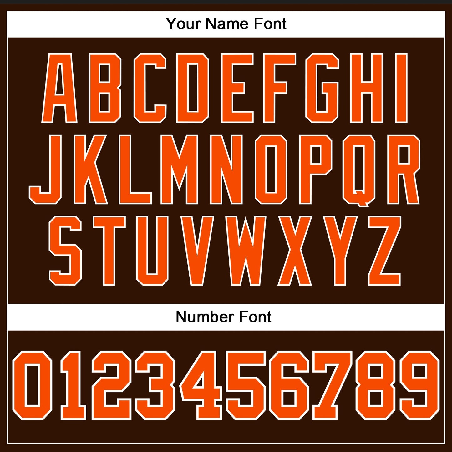 Custom Brown White Pinstripe Orange Authentic Basketball Jersey - Sky-Custom
