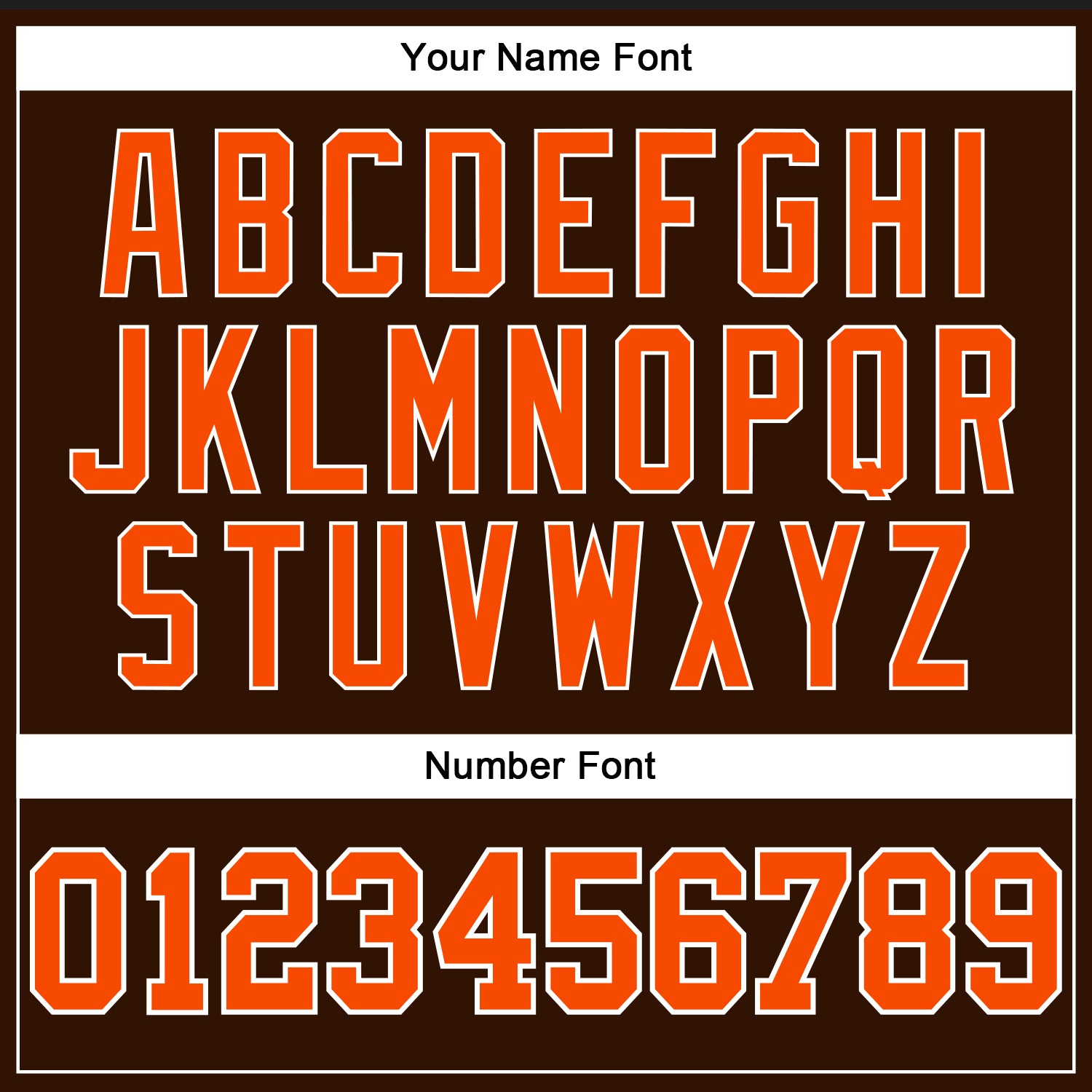 Custom Brown White Pinstripe Orange Authentic Basketball Jersey - Sky-Custom