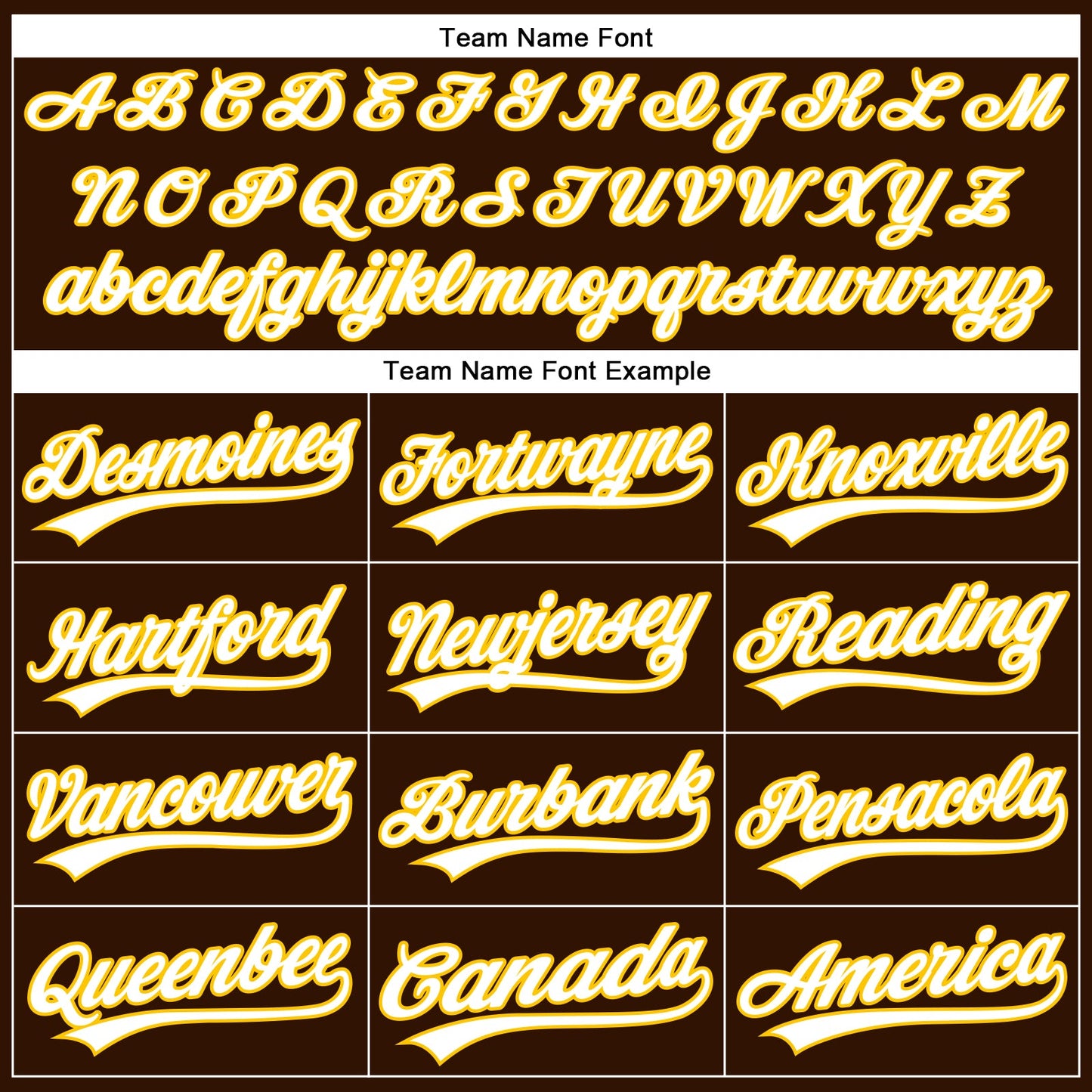 Custom Brown White Pinstripe Yellow Authentic Baseball Jersey - Sky-Custom