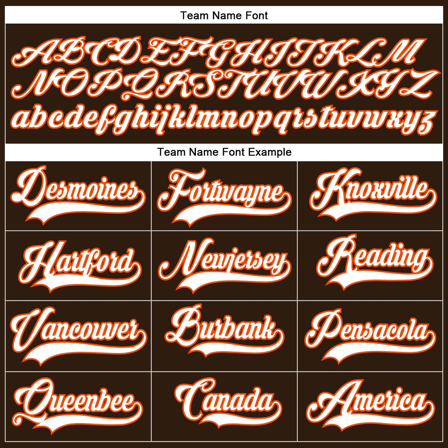 Custom Brown White-Orange Hockey Lace Neck Jersey - Sky-Custom