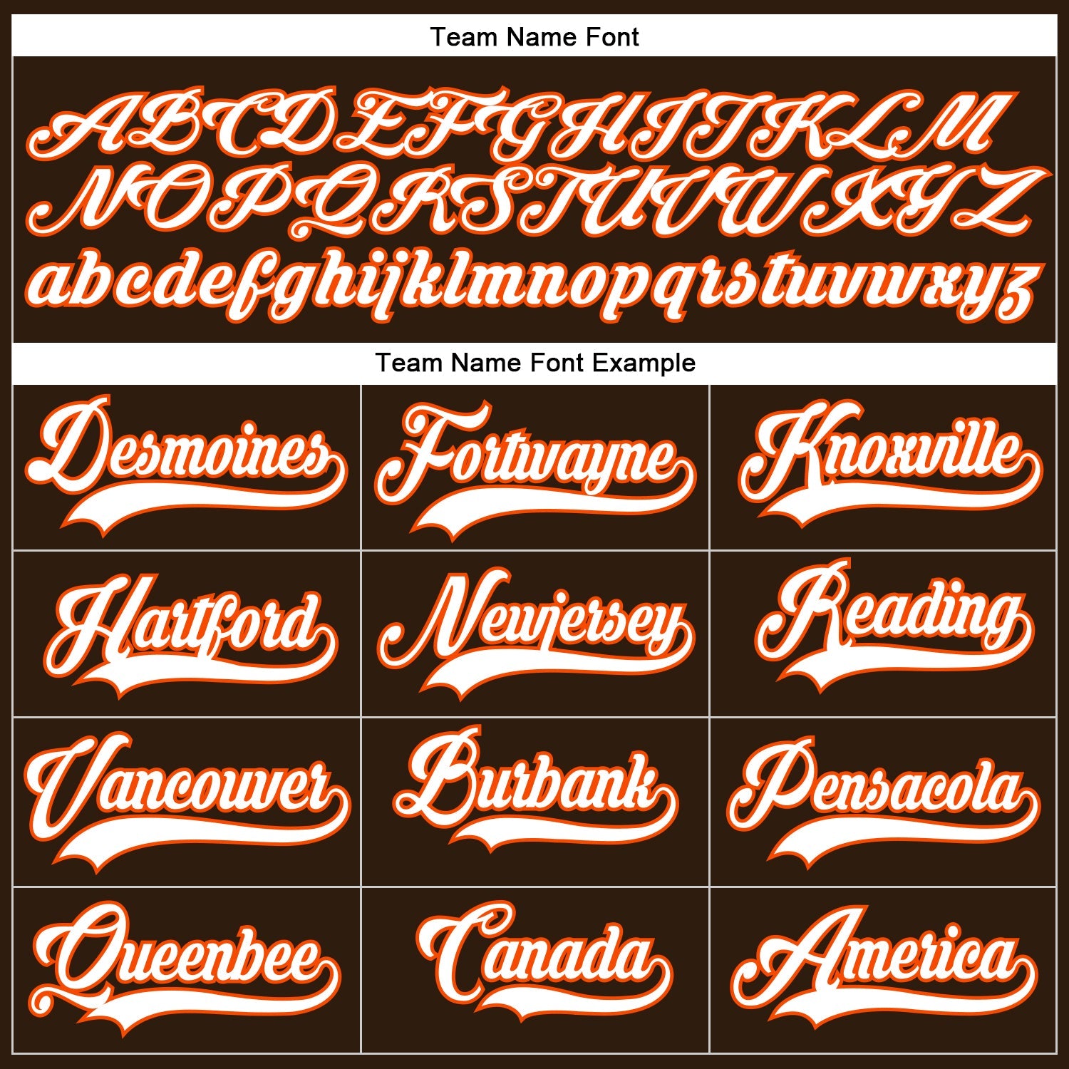 Custom Brown White-Orange Hockey Lace Neck Jersey - Sky-Custom