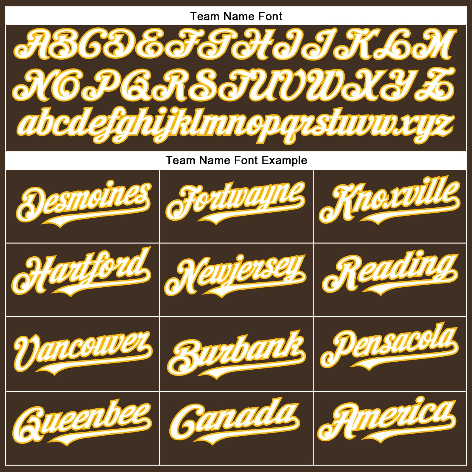 Custom Brown White-Gold Authentic Baseball Jersey - Sky-Custom