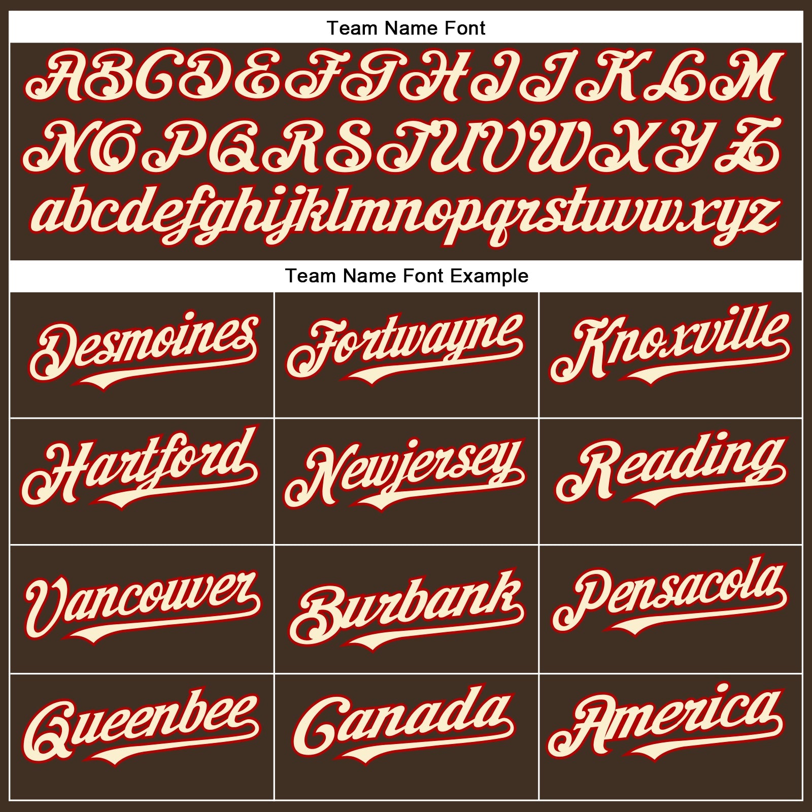 Custom Brown Cream-Red Authentic Baseball Jersey - Sky-Custom