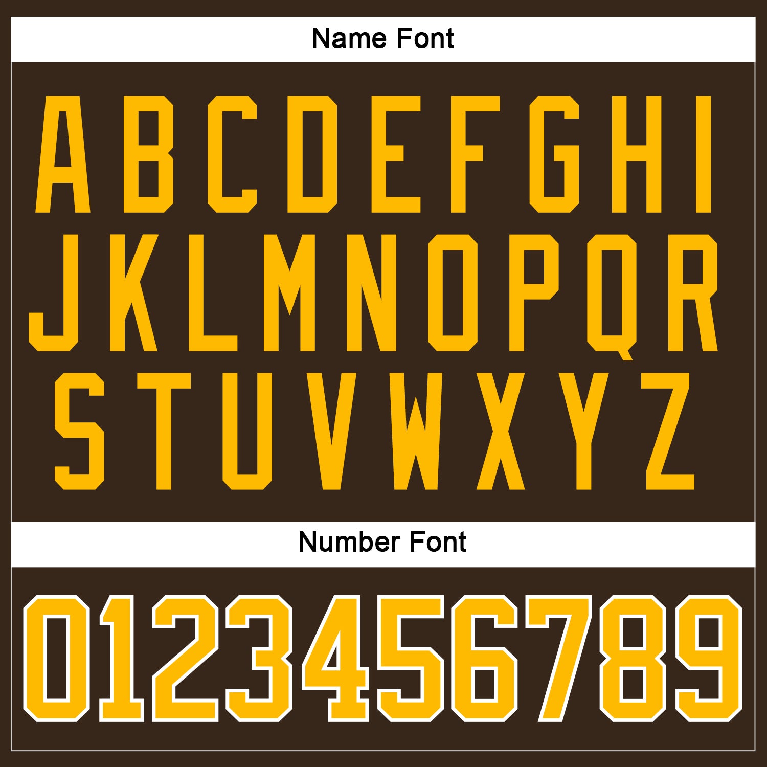 Custom Brown Gold-White Hockey Jersey - Sky-Custom