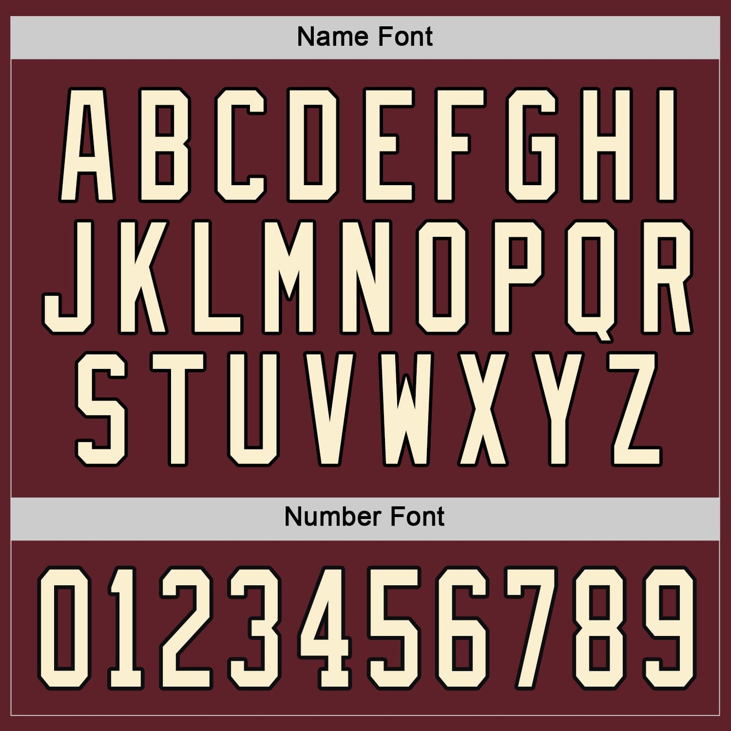 Custom Burgundy Cream-Black Hockey Jersey - Sky-Custom