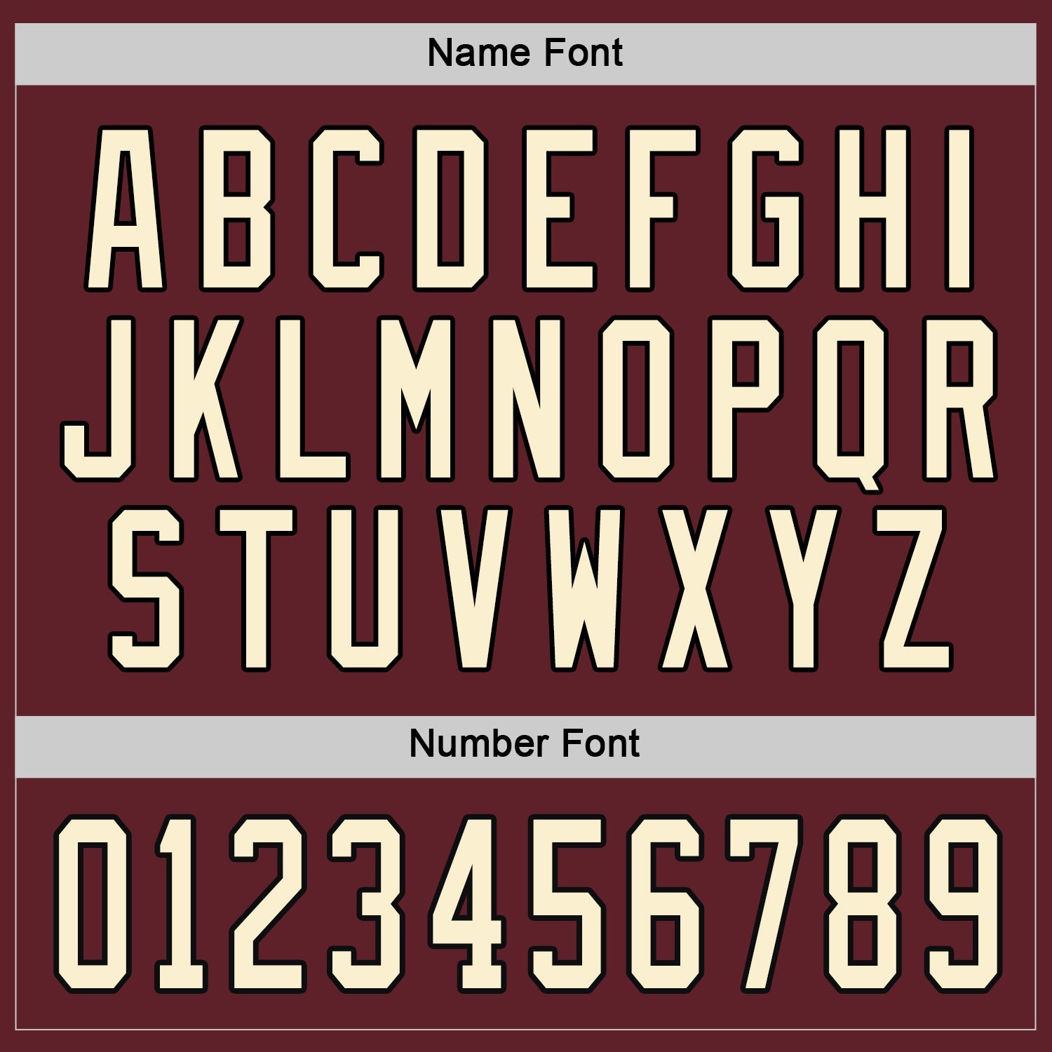 Custom Burgundy Cream-Black Hockey Jersey - Sky-Custom