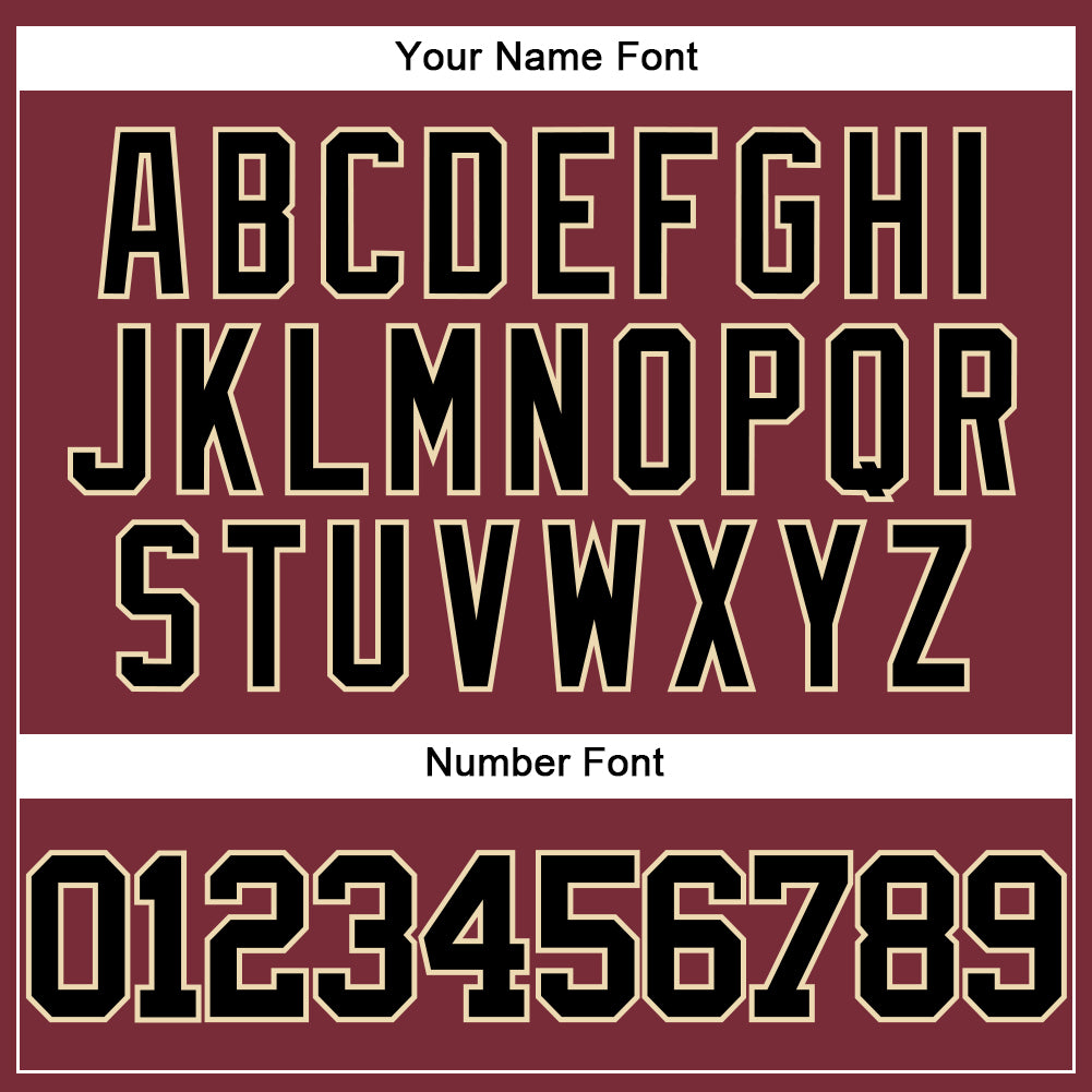 Custom Burgundy Black-City Cream Authentic Baseball Jersey - Sky-Custom