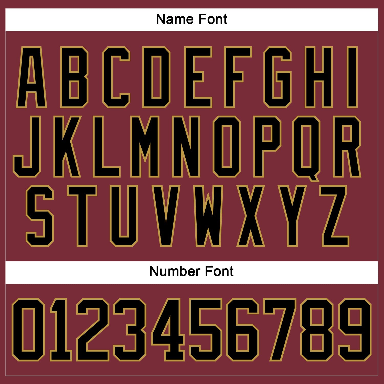 Custom Burgundy Black-Old Gold Hockey Lace Neck Jersey - Sky-Custom