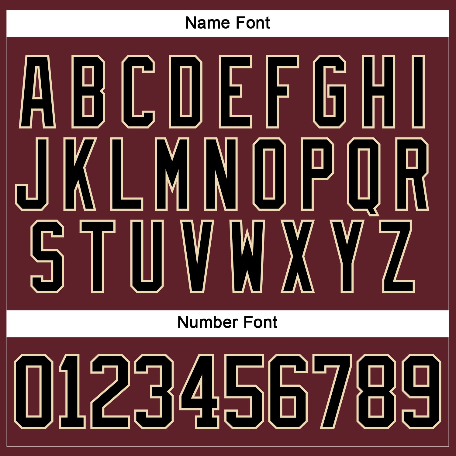 Custom Burgundy Black-Cream Hockey Jersey - Sky-Custom