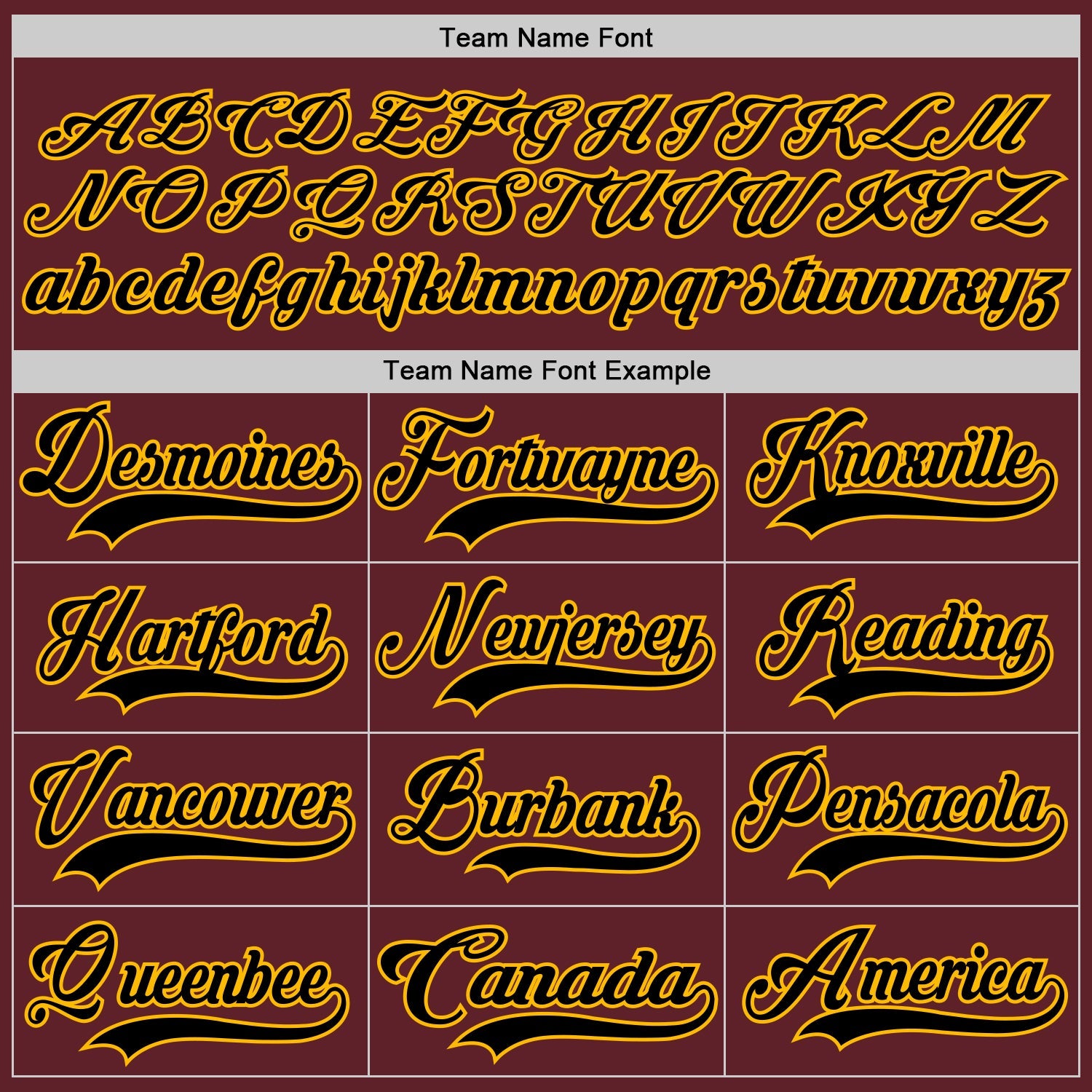 Custom Burgundy Black-Gold Hockey Jersey - Sky-Custom