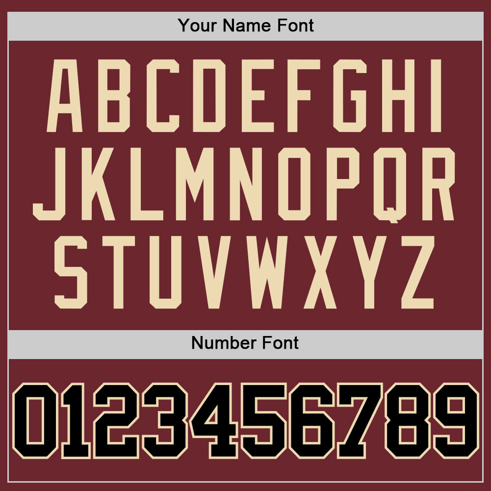 Custom Burgundy Black-Cream Authentic Basketball Jersey - Sky-Custom