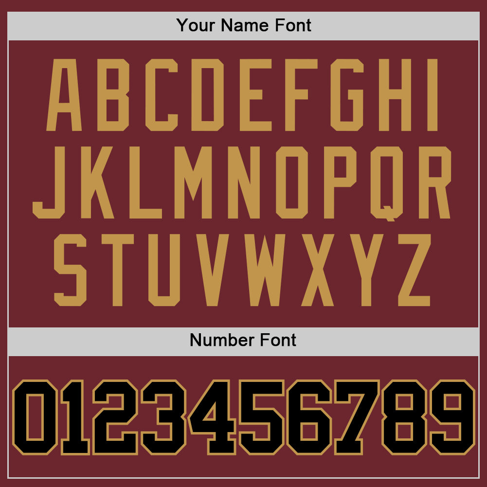 Custom Burgundy Black-Old Gold Authentic Basketball Jersey - Sky-Custom