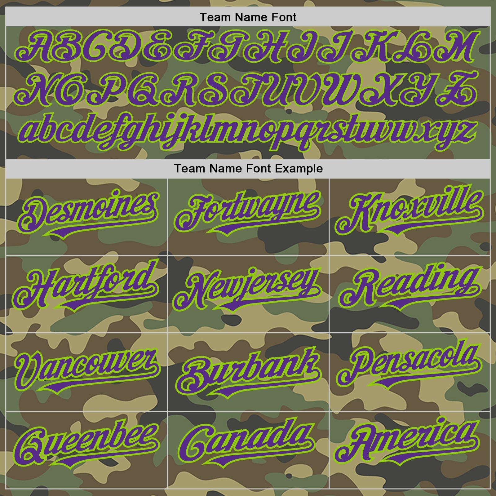 Custom Camo Purple-Neon Green Authentic Salute To Service Baseball Jersey - Sky-Custom
