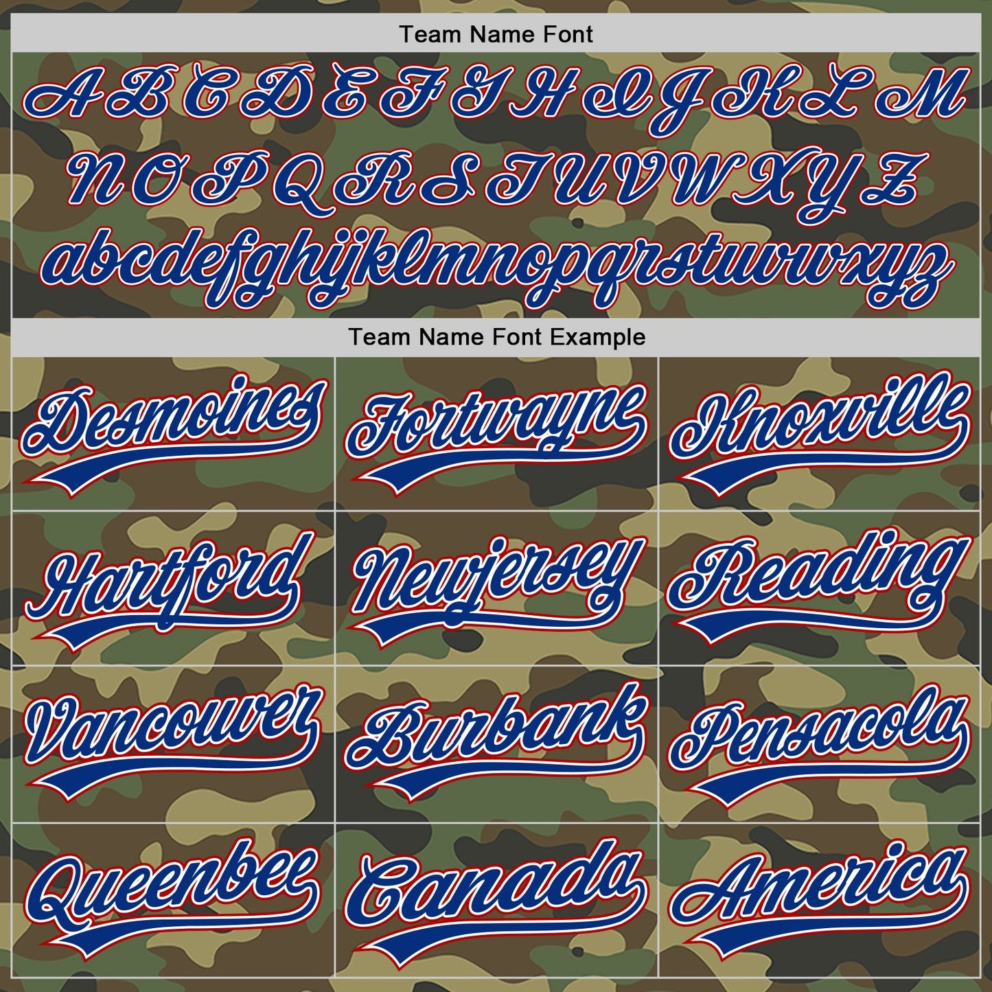 Custom Camo Red-Royal Authentic Salute To Service Baseball Jersey - Sky-Custom
