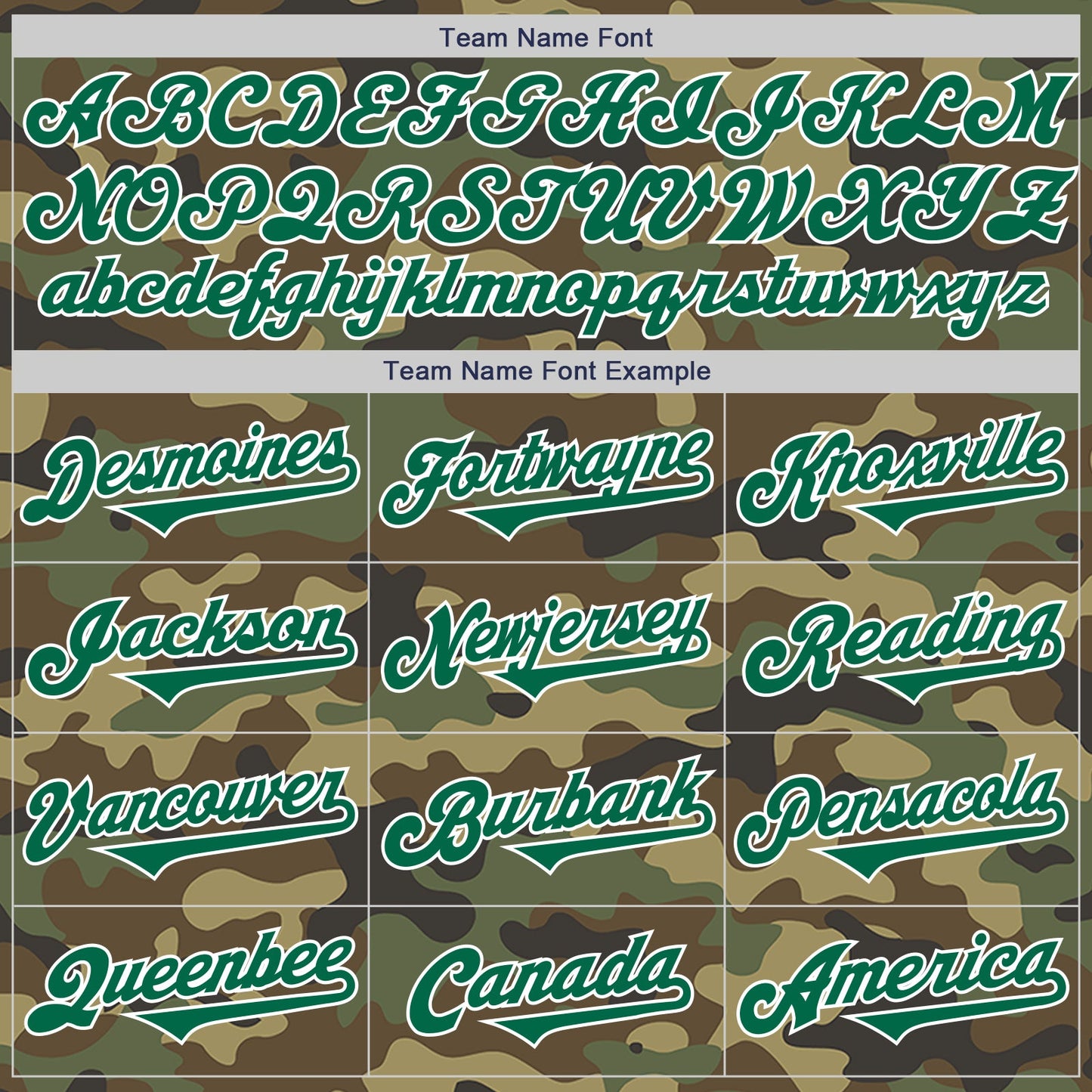 Custom Camo Kelly Green-White Authentic Salute To Service Baseball Jersey - Sky-Custom