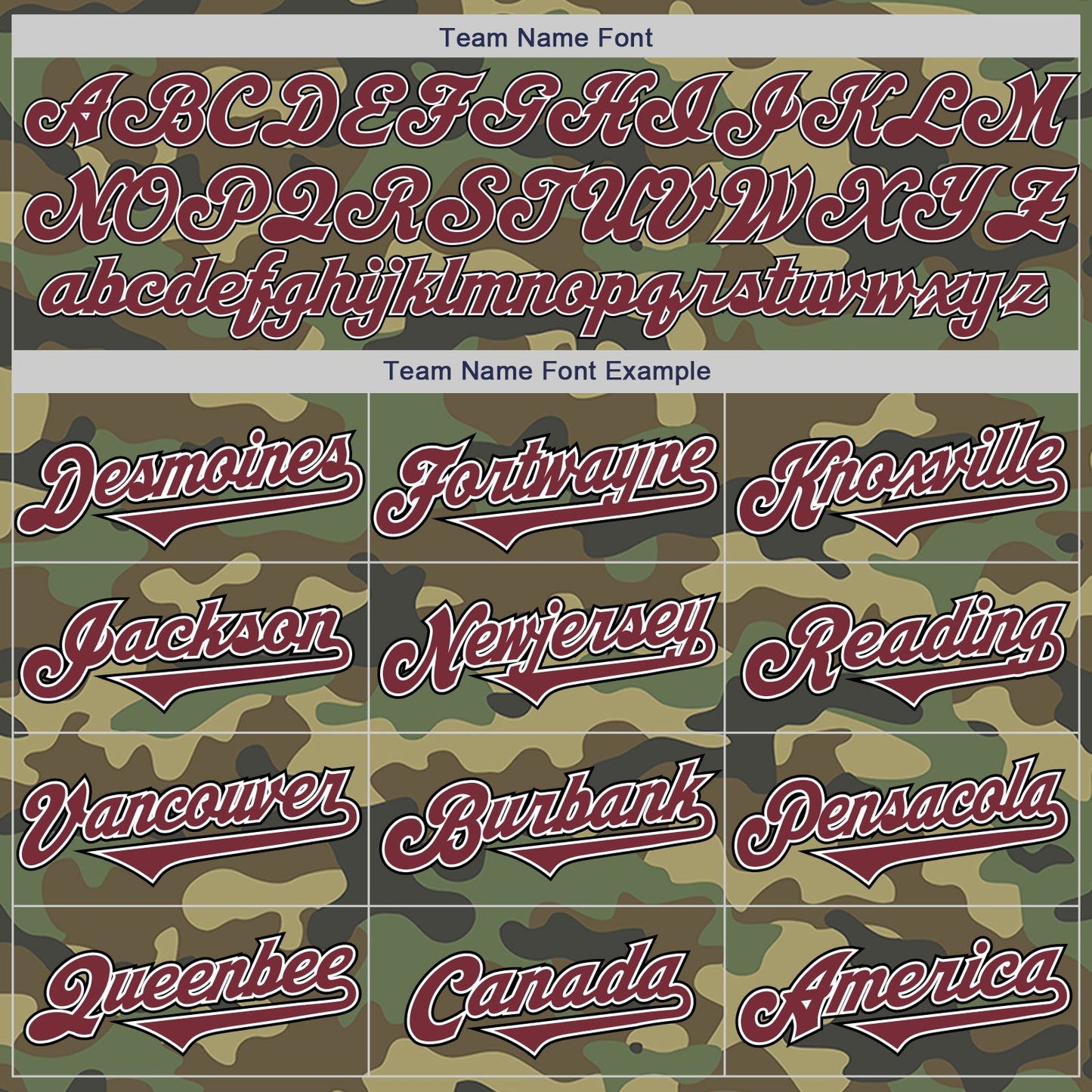 Custom Camo Burgundy-Black Authentic Salute To Service Baseball Jersey - Sky-Custom
