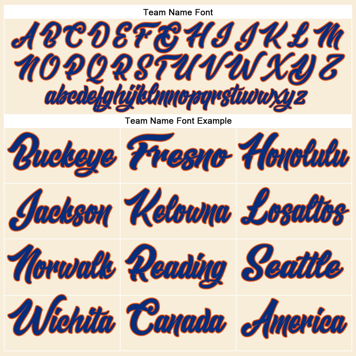 Custom Cream Royal-Orange Authentic Baseball Jersey - Sky-Custom