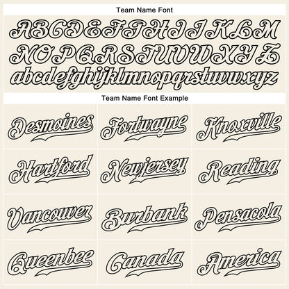 Custom Cream Cream-Black Authentic Sleeveless Baseball Jersey - Sky-Custom