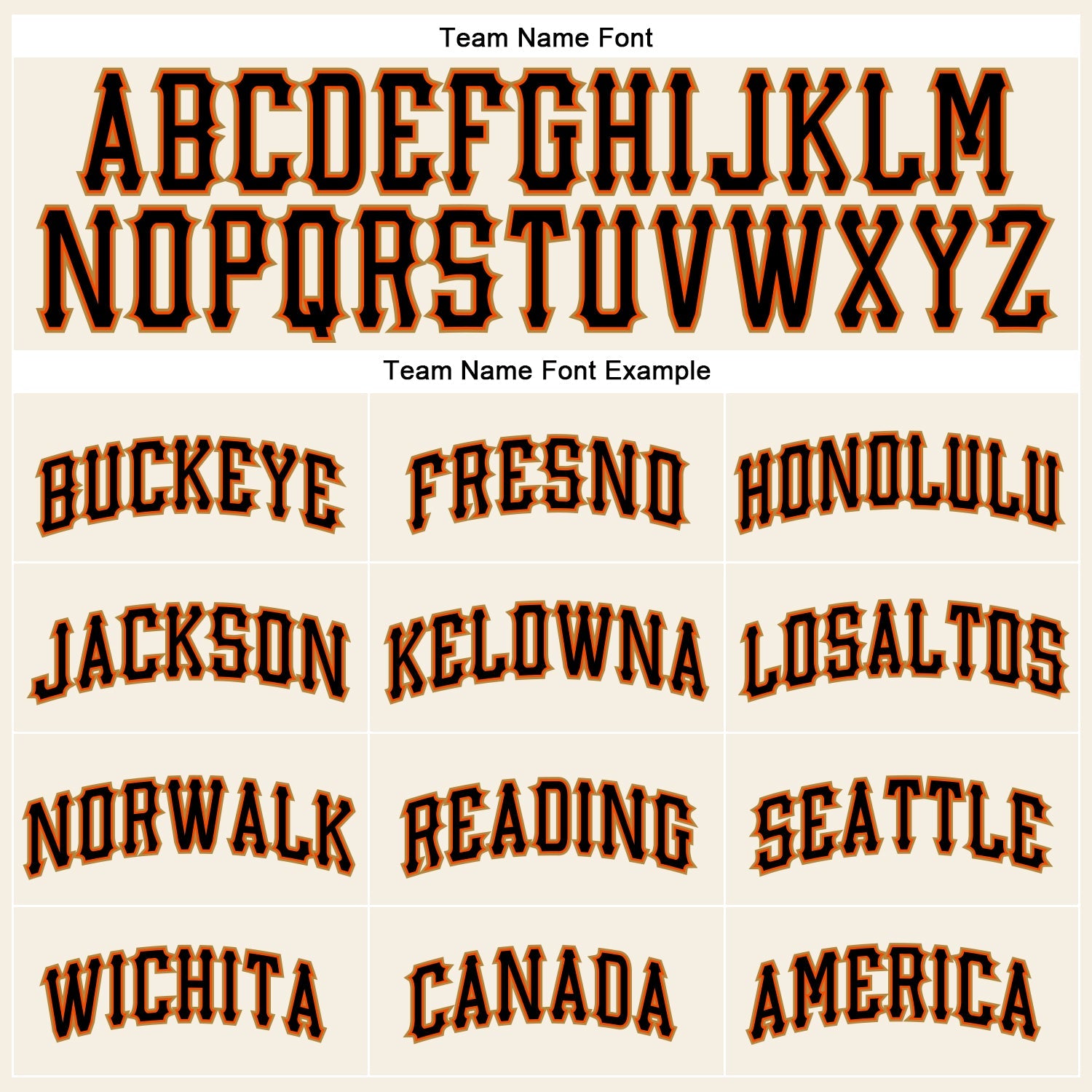 Custom Cream Black-Orange Authentic Sleeveless Baseball Jersey - Sky-Custom