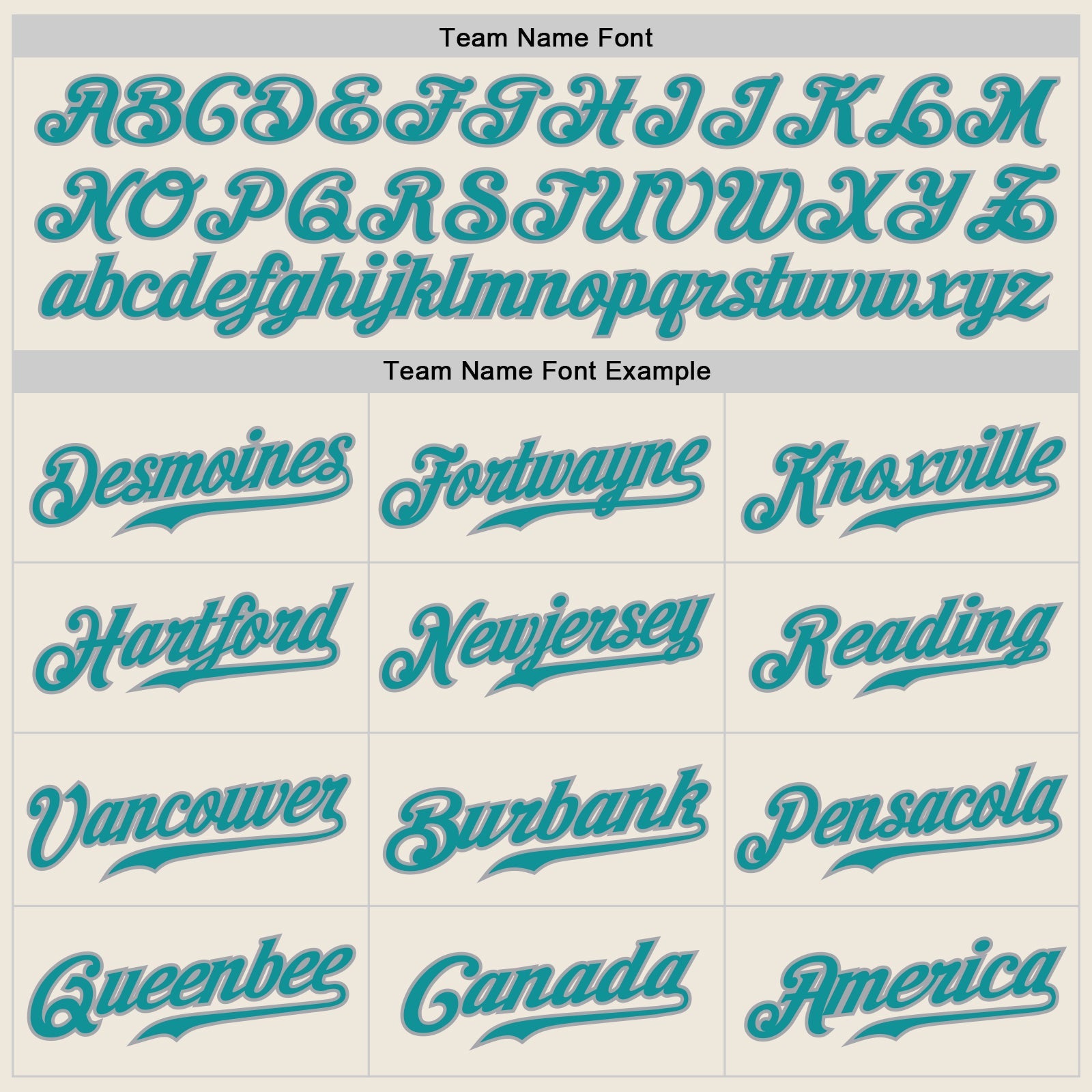 Custom Cream Teal Pinstripe Teal-Gray Authentic Baseball Jersey - Sky-Custom