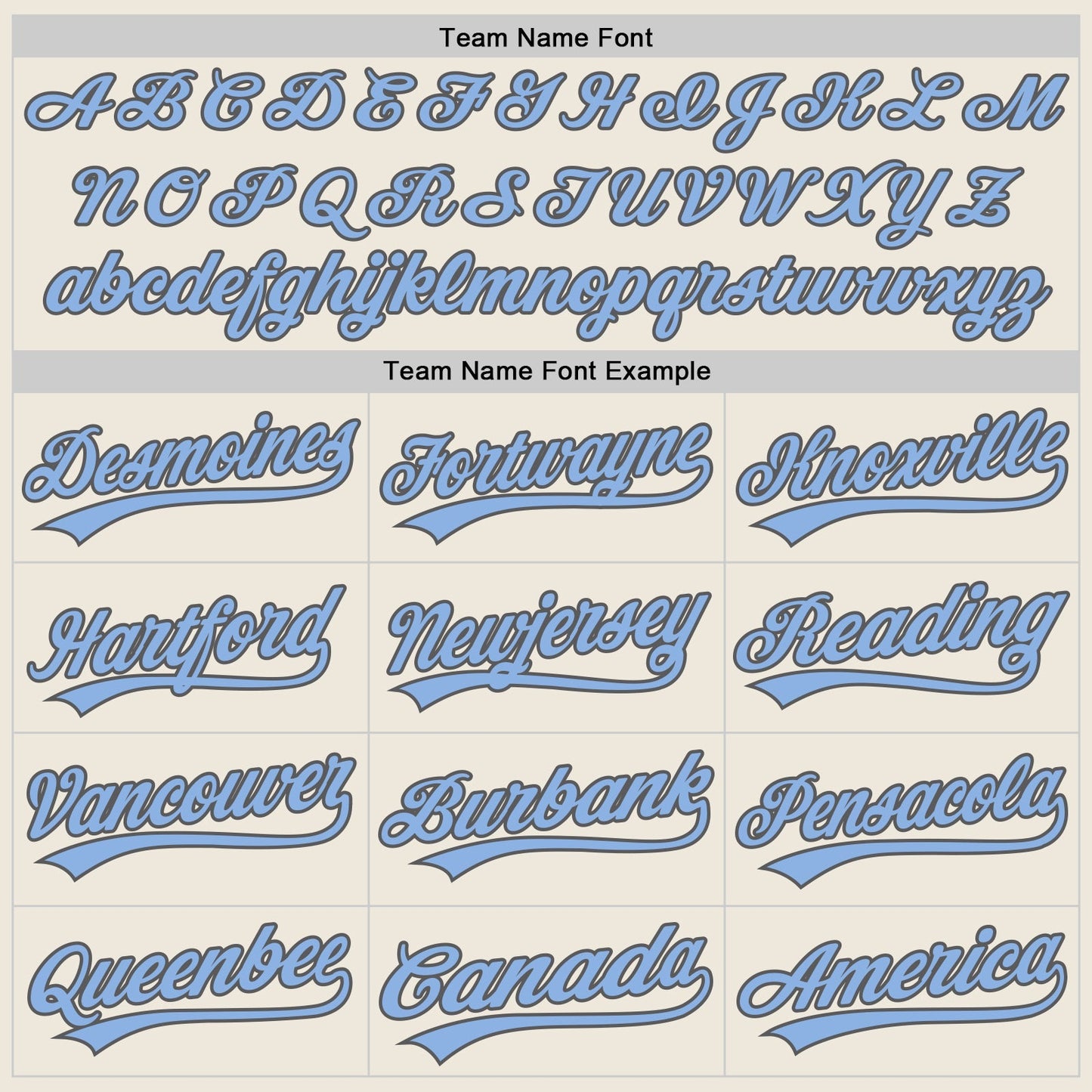 Custom Cream Light Blue-Steel Gray Authentic Baseball Jersey - Sky-Custom