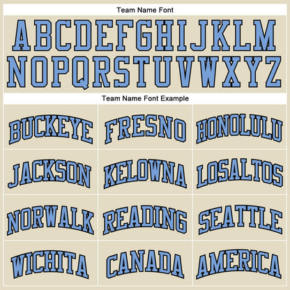Custom Cream Black Pinstripe Blue Authentic Basketball Jersey - Sky-Custom