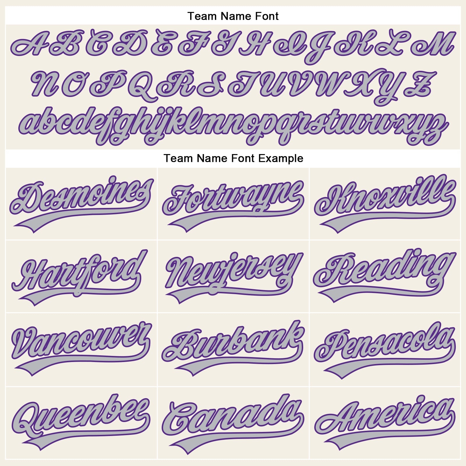 Custom Cream Gray Pinstripe Purple Authentic Baseball Jersey - Sky-Custom