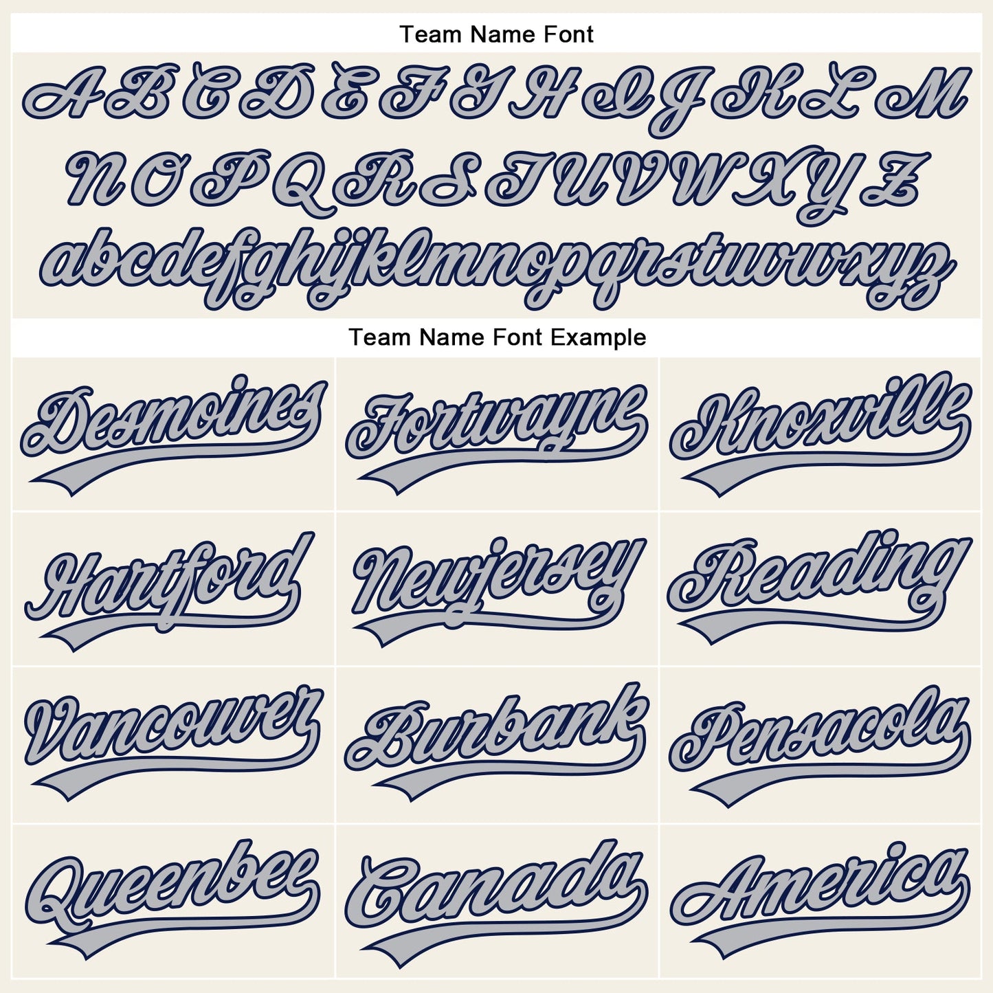Custom Cream Gray Pinstripe Navy Authentic Baseball Jersey - Sky-Custom