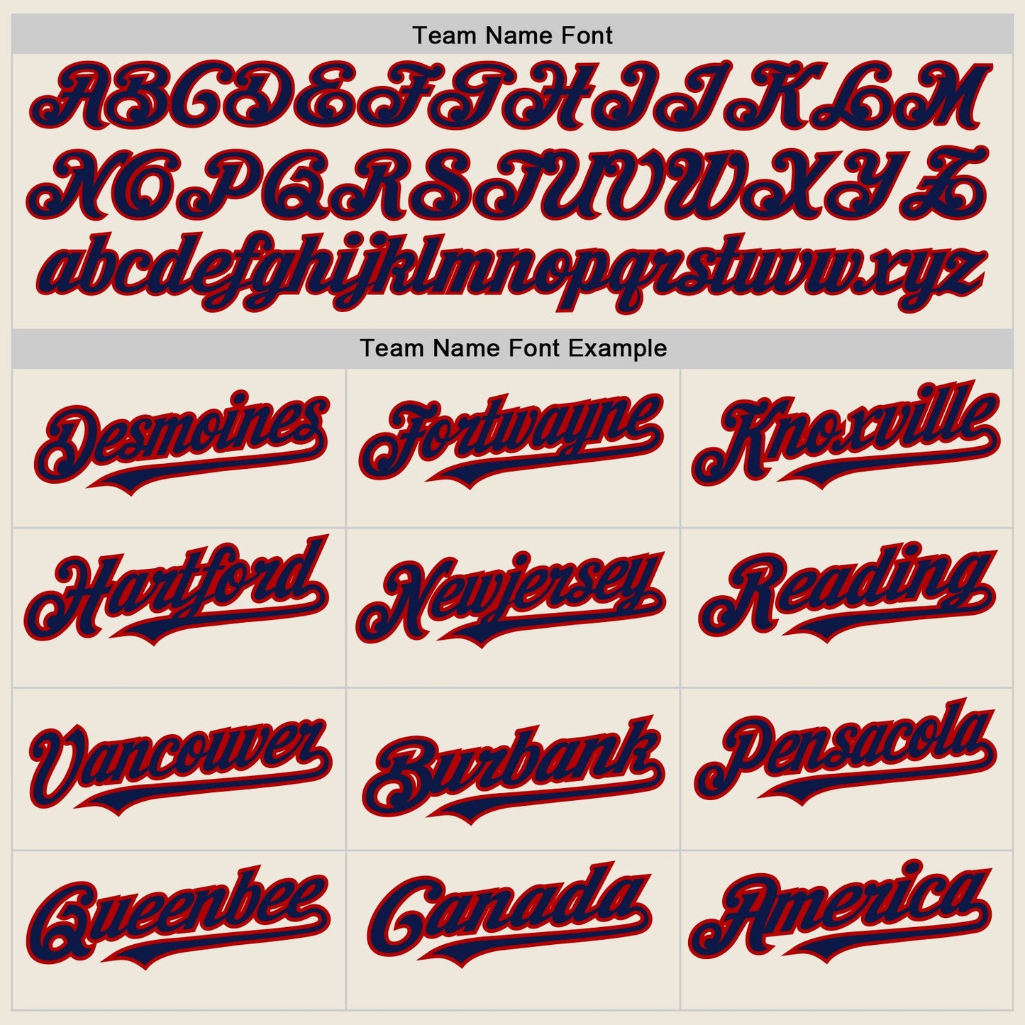 Custom Cream Navy Pinstripe Red Authentic Baseball Jersey - Sky-Custom
