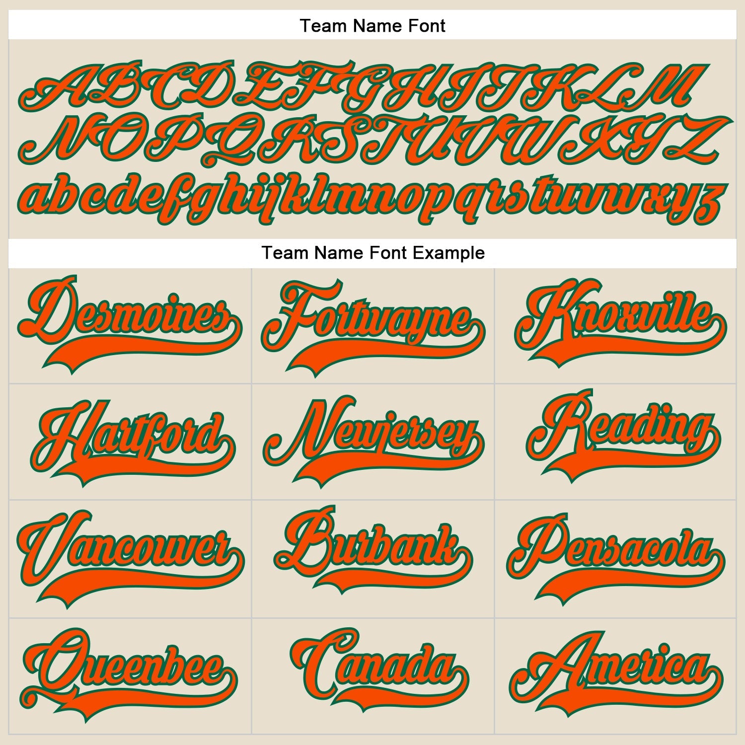 Custom Cream Orange-Kelly Green Hockey Lace Neck Jersey - Sky-Custom