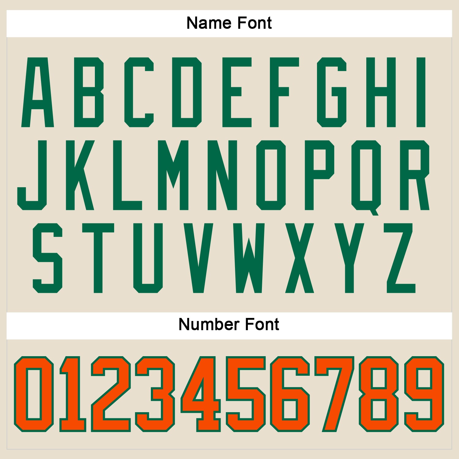 Custom Cream Orange-Kelly Green Hockey Lace Neck Jersey - Sky-Custom