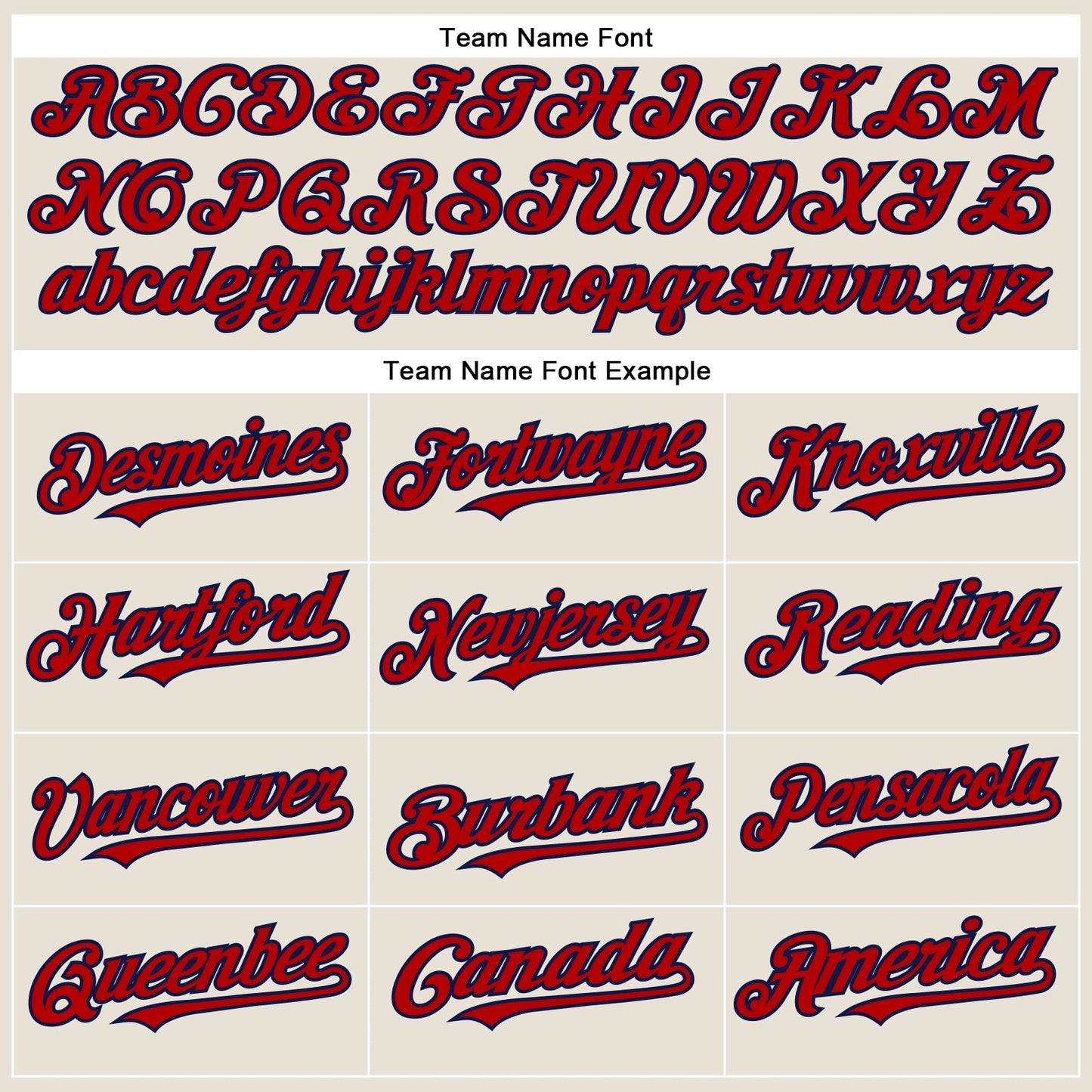 Custom Cream Red-Navy Authentic Baseball Jersey - Sky-Custom